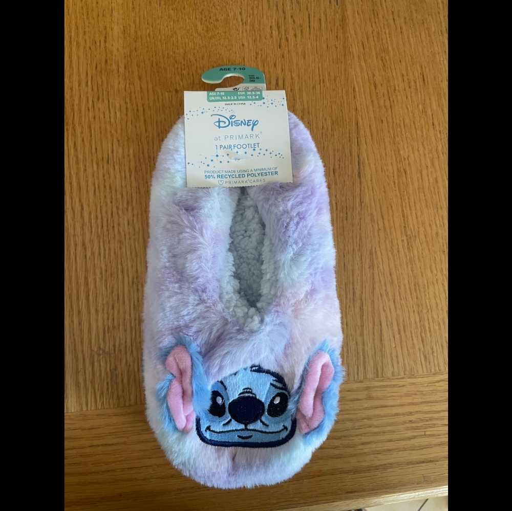 Disney Primark stitch slipper socks